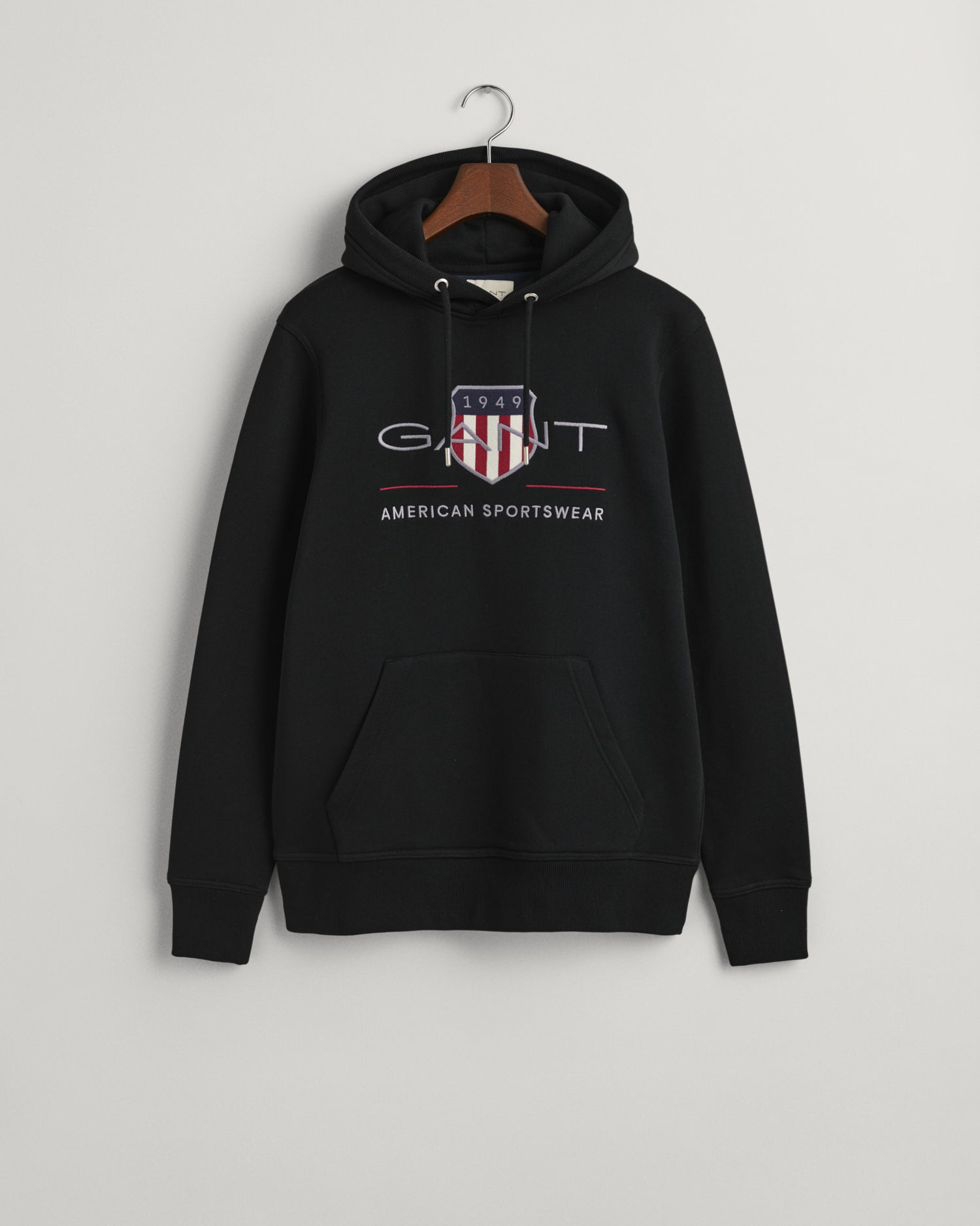 Men's Archive Shield Hoodie - BLACK