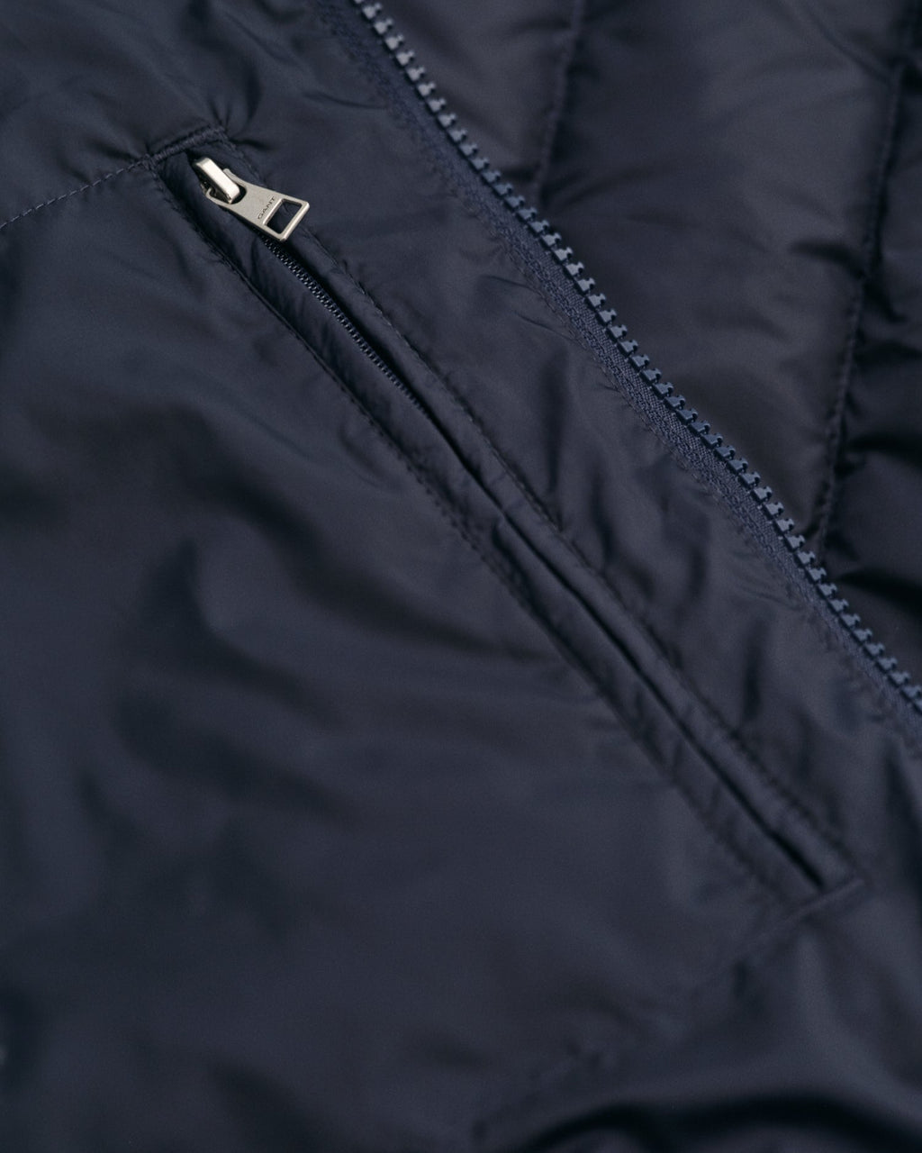 Men's Light Down Jacket - EVENING BLUE