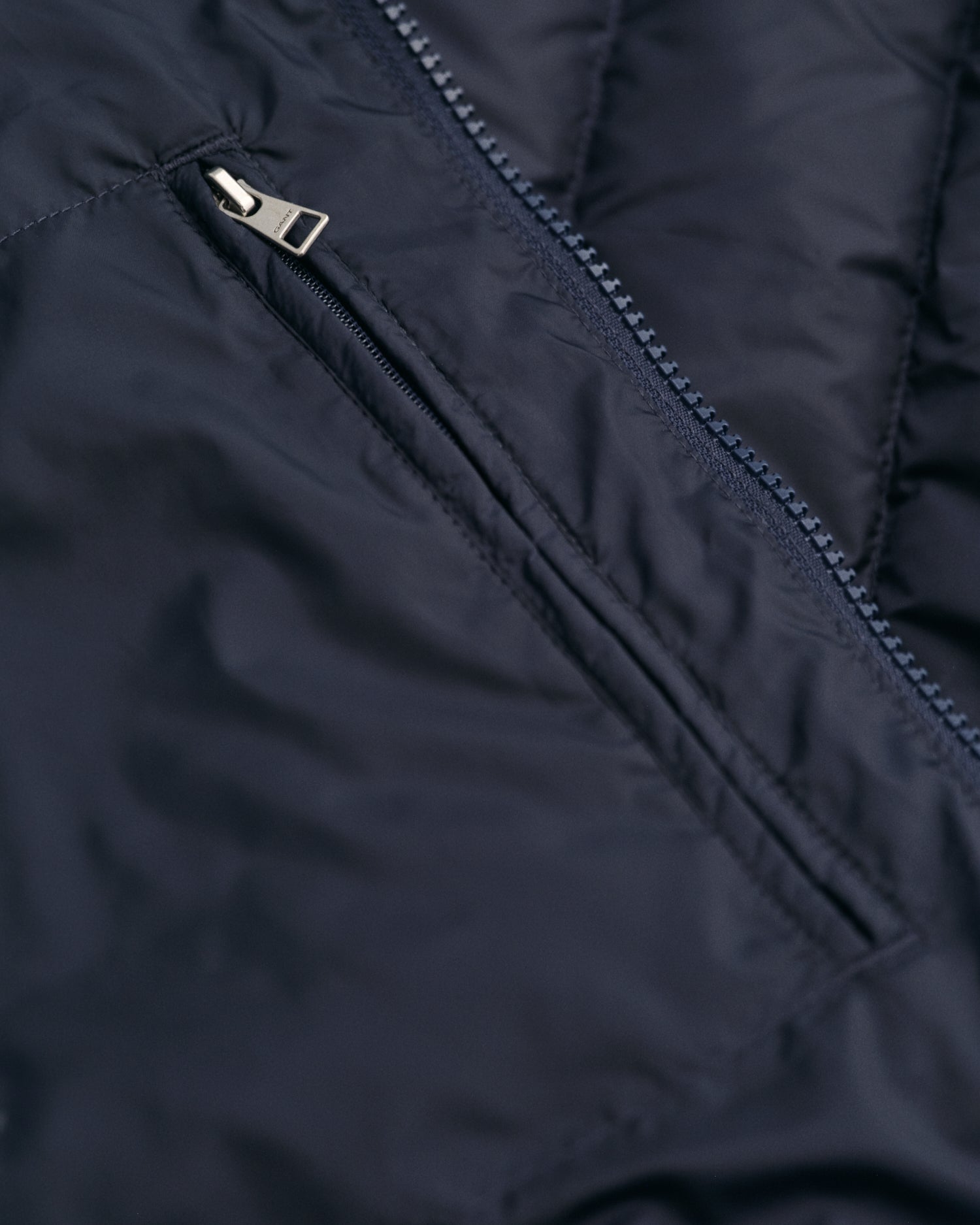Men's Light Down Jacket - EVENING BLUE