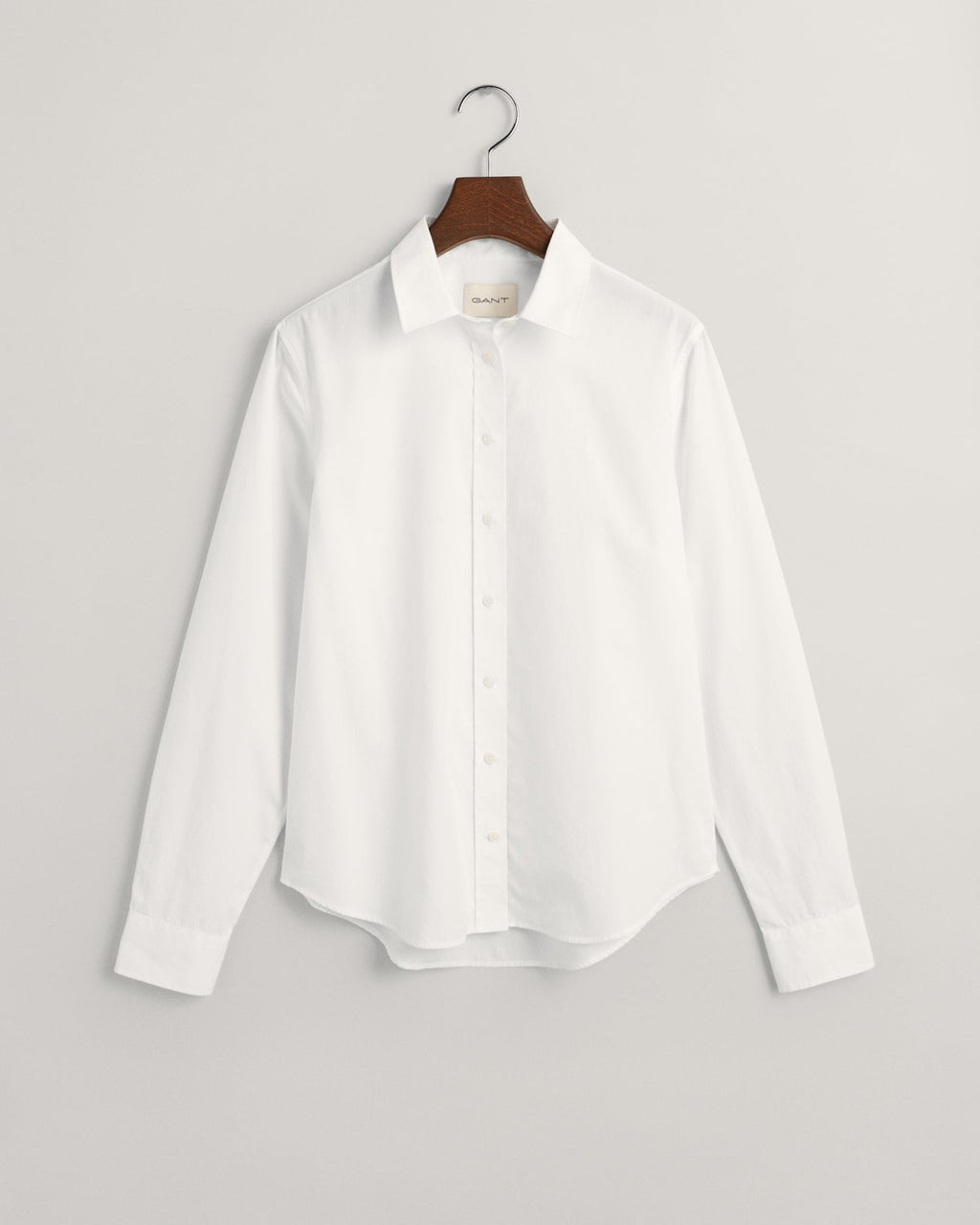 Women's Regular Fit Poplin Shirt - WHITE