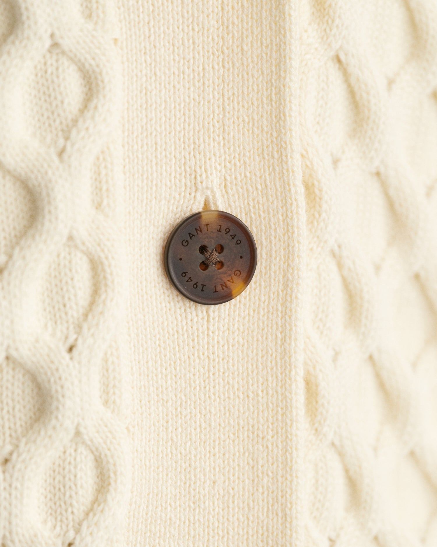 Women's Textured Knit Cardigan - CREAM