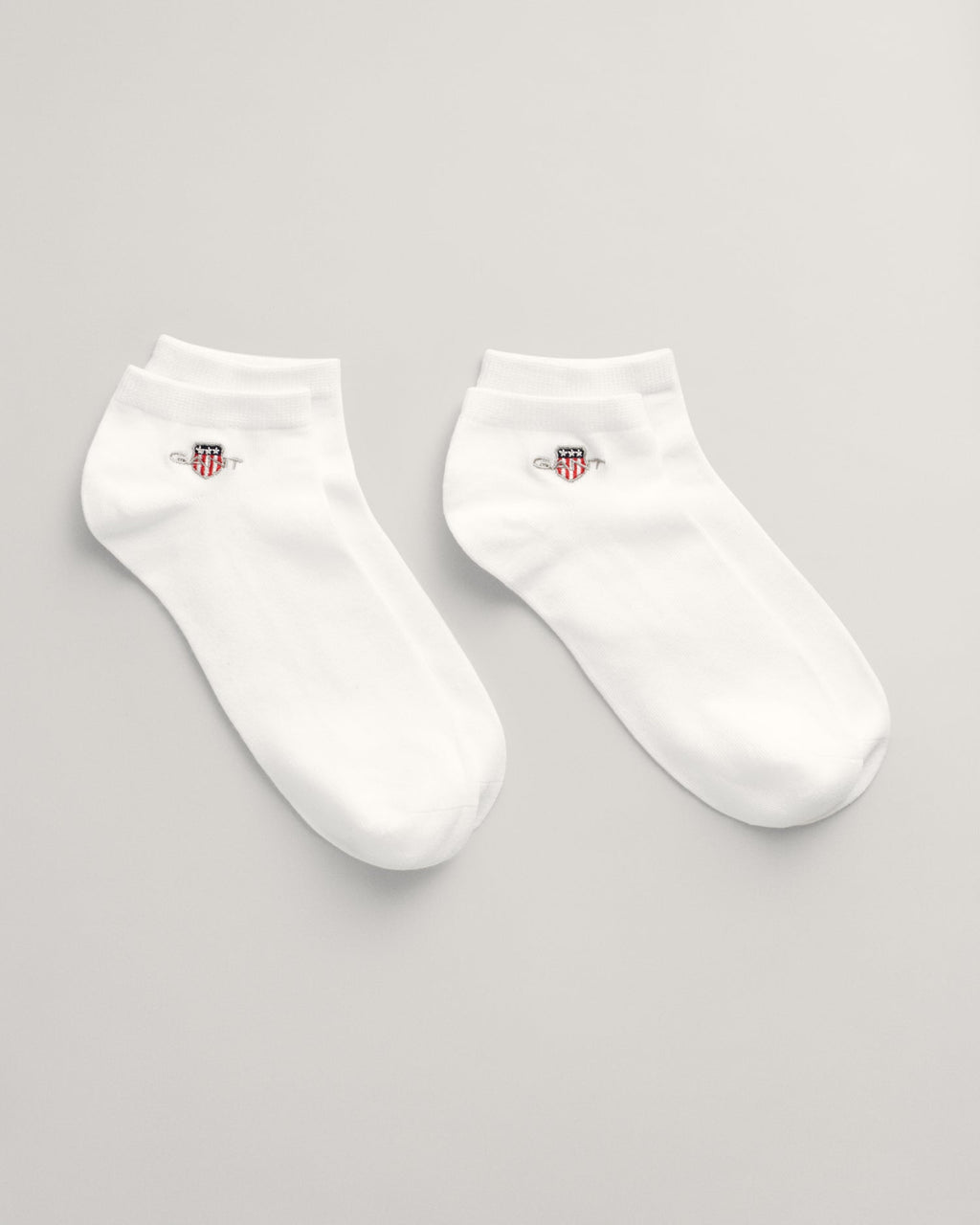 Men's 2-Pack Shield Ankle Socks - WHITE